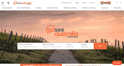 Desktop Screenshot of goseeaustralia.com.au